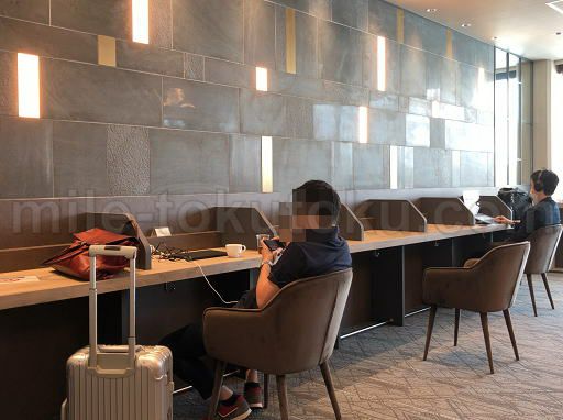 鹿児島空港 スカイラウンジ菜の花 ビジネス席