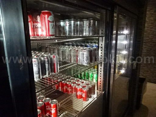 ロサンゼルス空港 大韓航空ラウンジ 冷蔵庫