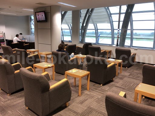 仙台空港 カードラウンジ 様子