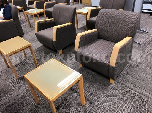 仙台空港 カードラウンジ ソファー席