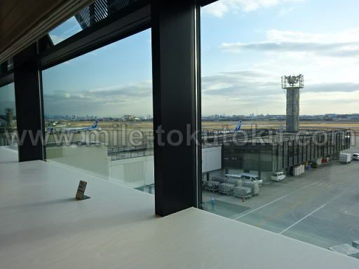 伊丹空港 ANAラウンジ 外の光景