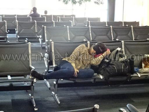 ヒューストン空港 乗り継ぎ 仮眠は難しいかも