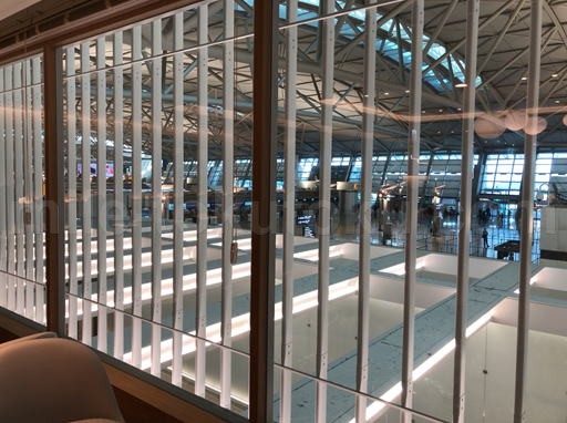 ソウル仁川 第1 PriorityPass SKY HUBラウンジ 窓からの眺め